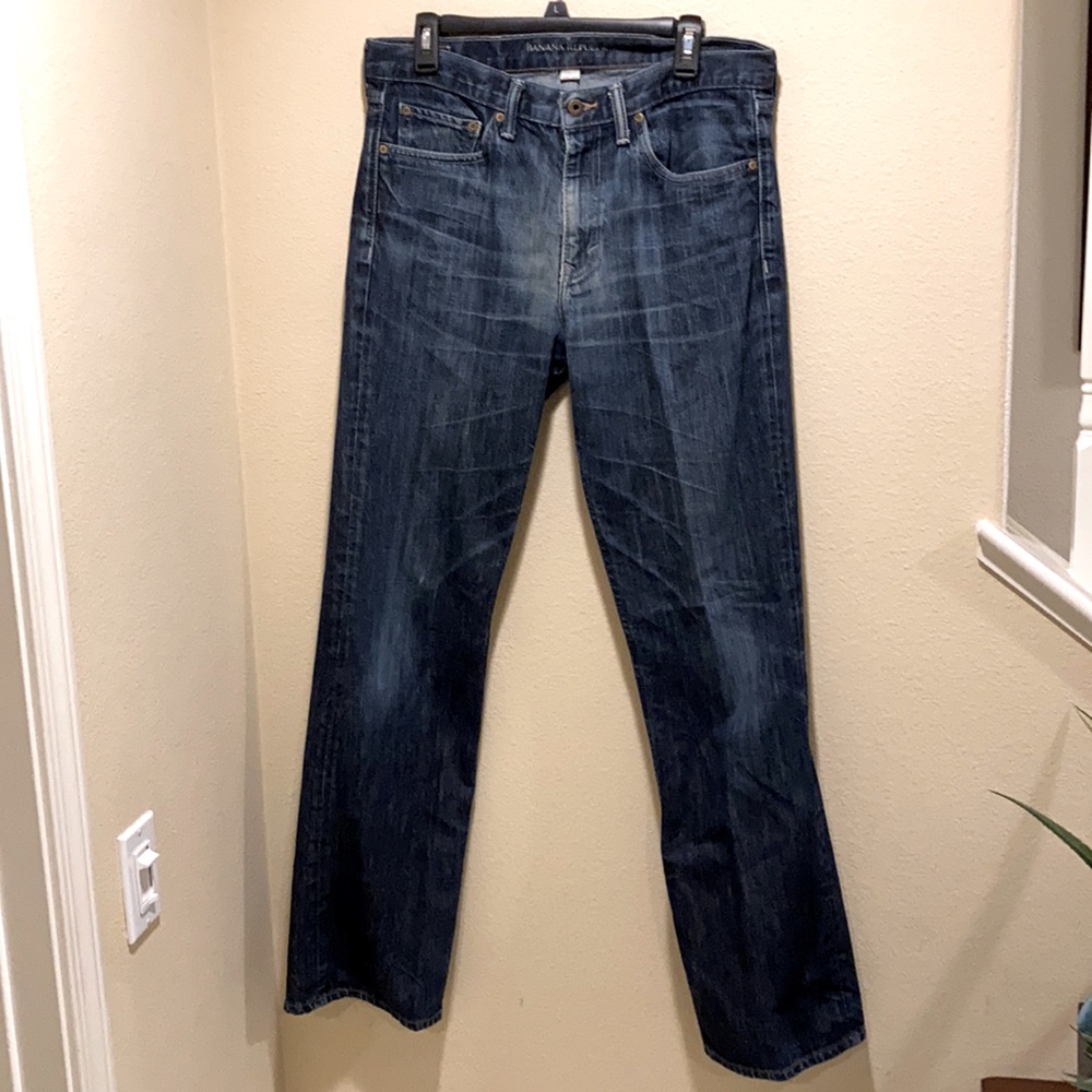 Banana Republic Boot Fit blue jeans